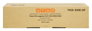 Utax CLP 3416M Magenta genuine toner kit  8000 pages  