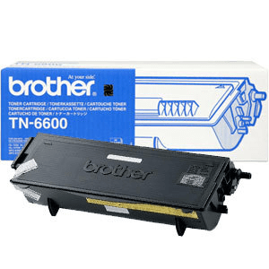 Brother TN6600 Black  toner 6000 pages genuine 