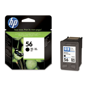 HP 56 Black genuine ink   520 pages  