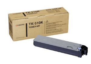 Kyocera Mita TK-510K Black genuine toner   8000 pages  