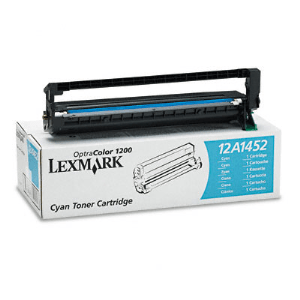 Lexmark Optra 1200 Cyan genuine toner *end of life*  6500 pages  