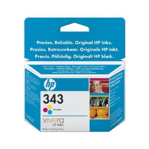HP 343 Tri-colour genuine ink   330 pages  