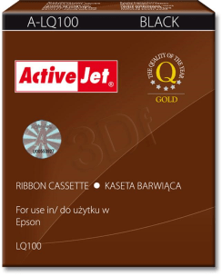 ActiveJet AE-LQ100 Black ribbon  generic   1 Ribbon