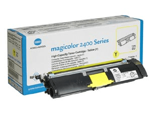 Konica Minolta 1710589-001 Yellow genuine toner   1500 pages  