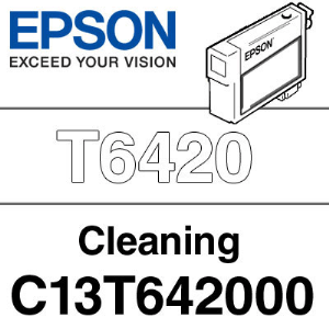 Epson T6420  genuine Inkjet Cartridges and Ink Tanks Cleaning cartridge    