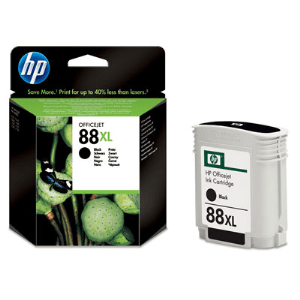 HP 88XL Black genuine ink   2450 pages  