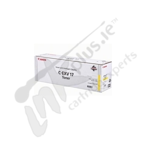 Canon C-EXV17 Y Yellow genuine toner   30000 pages  