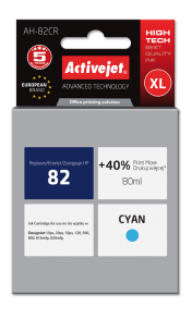 ActiveJet AH-82XL C Cyan recycled ink      