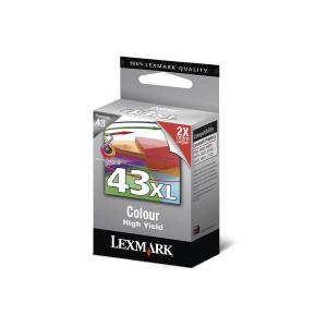 Lexmark 43XL 3-colour genuine ink   500 pages  