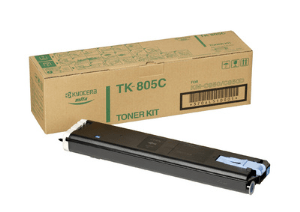 Kyocera Mita TK-805C Cyan genuine toner   10000 pages  