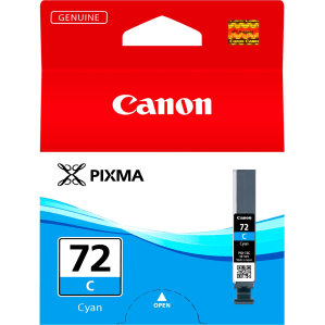 Canon PGI-72C Cyan genuine ink   525 photos*  