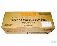 Utax CLP 3621M Magenta genuine toner kit  5000 pages  