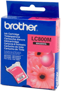 Brother LC800M Magenta genuine ink End of life.  400 pages  