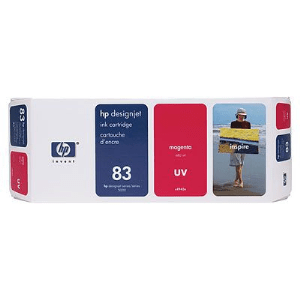 HP 83 UV Magenta genuine ink      