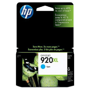 HP 920XL Cyan genuine ink   700 pages  