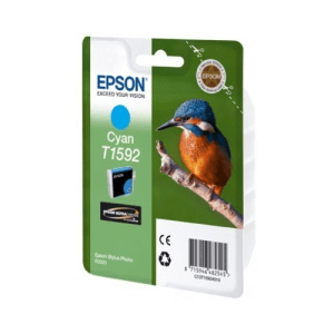 Epson T1592 Cyan genuine ink Kingfisher     