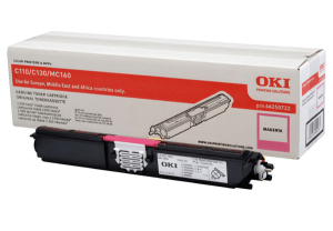 OKI 44250722 Magenta genuine toner   2500 pages  