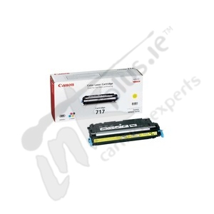Canon 717 Y Yellow genuine toner   4000 pages  