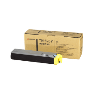 Kyocera Mita TK-520Y Yellow genuine toner   4000 pages  