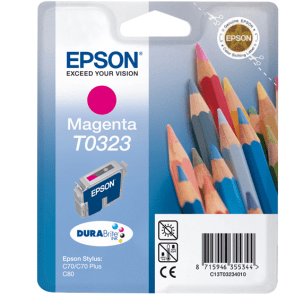 Epson T0323 Magenta genuine ink Pencils  420 pages  