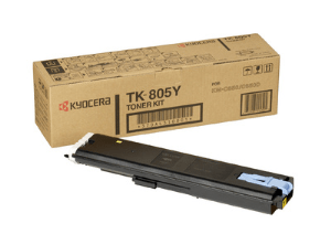 Kyocera Mita TK-805Y Yellow genuine toner   10000 pages  