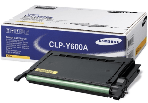  Y600A Yellow genuine toner   4000 pages  