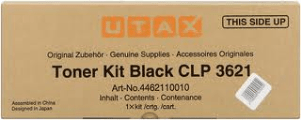 Utax CLP 3621Bk Black genuine toner kit  7000 pages  