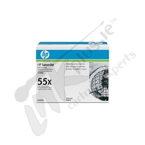HP 55X Black  toner 12500 pages genuine 