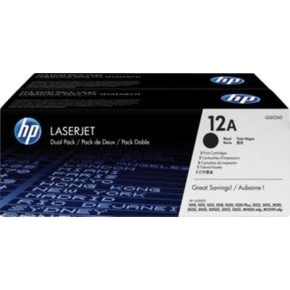 12AD toner dual pack  HP genuine  Black 2 x 2000 pages 