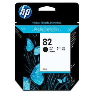 HP 82XL Black genuine ink      