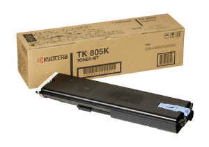 Kyocera Mita TK-805K Black genuine toner   25000 pages  