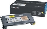 Lexmark C500 Yellow genuine toner   1500 pages  