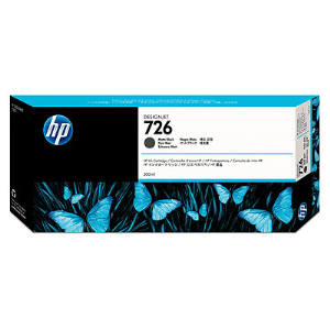 HP 726 Matte black genuine ink      