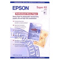 Epson S041457 Glossy A3+; 20 sheets; .  