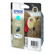 Epson T0612 Cyan genuine ink Teddybear  290 pages  