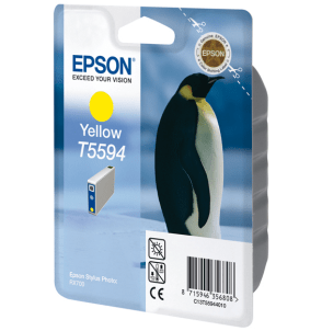 Epson T5594 Yellow genuine ink Penguin     