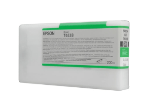 Epson T653B Green genuine ink      