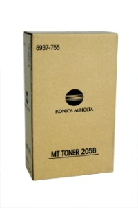 MT205B toner 2-pack  Konica Minolta genuine  Black x 2 2 x 7000 pages 