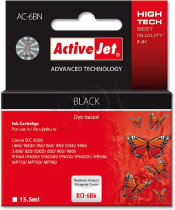 ActiveJet ACi-6 Photo Black generic ink      