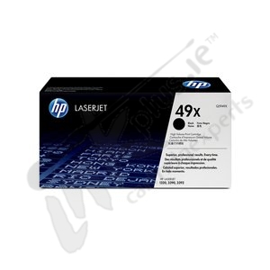 HP 49X Black  toner 6000 pages genuine 