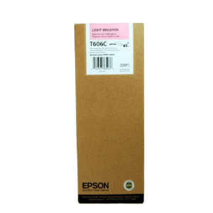 Epson T606C Light magenta genuine ink      