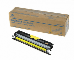 Konica Minolta A0V305H Yellow genuine toner   1500 pages  