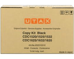 Utax CDC 1520Bk Black genuine toner kit  15000 pages  