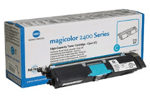 Konica Minolta 1710589-007 Cyan genuine toner   4500 pages  