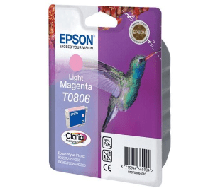 Epson T0806 Light magenta genuine ink Hummingbird  685 pages  
