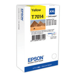 Epson T7014 XXL Yellow genuine ink Last one  3400 pages  