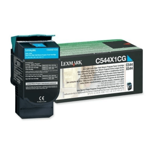 Lexmark C544 Cyan genuine toner   4000 pages  