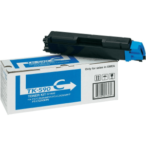 Kyocera Mita TK-590C Cyan genuine toner   5000 pages  