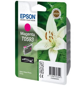 Epson T0593 Lily Magenta genuine ink *end of life*     