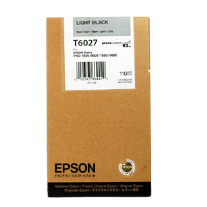 Epson T6027 Light black genuine ink      